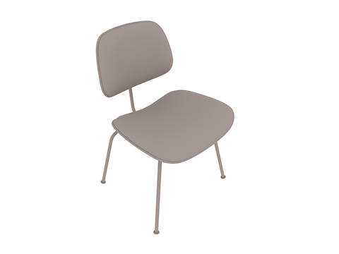 A generic rendering - Eames Moulded Plastic Dining Chair – Fully Upholstered