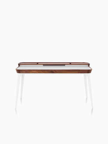 A wood and aluminum Airia Desk.