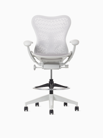 Front view of a Mirra 2 Stool with a Butterfly back.