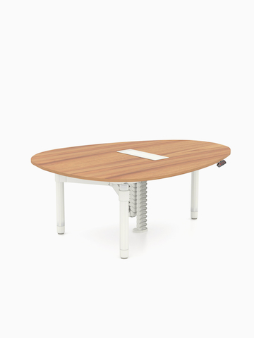 Shift Levels teardrop table and energy chain.