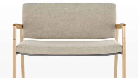 A beige Monarch Plus chair with a wide seat.